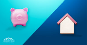 Piggy bank and a house