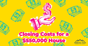 closing costs on a $550,000 house