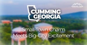 cumming, GA small town charm