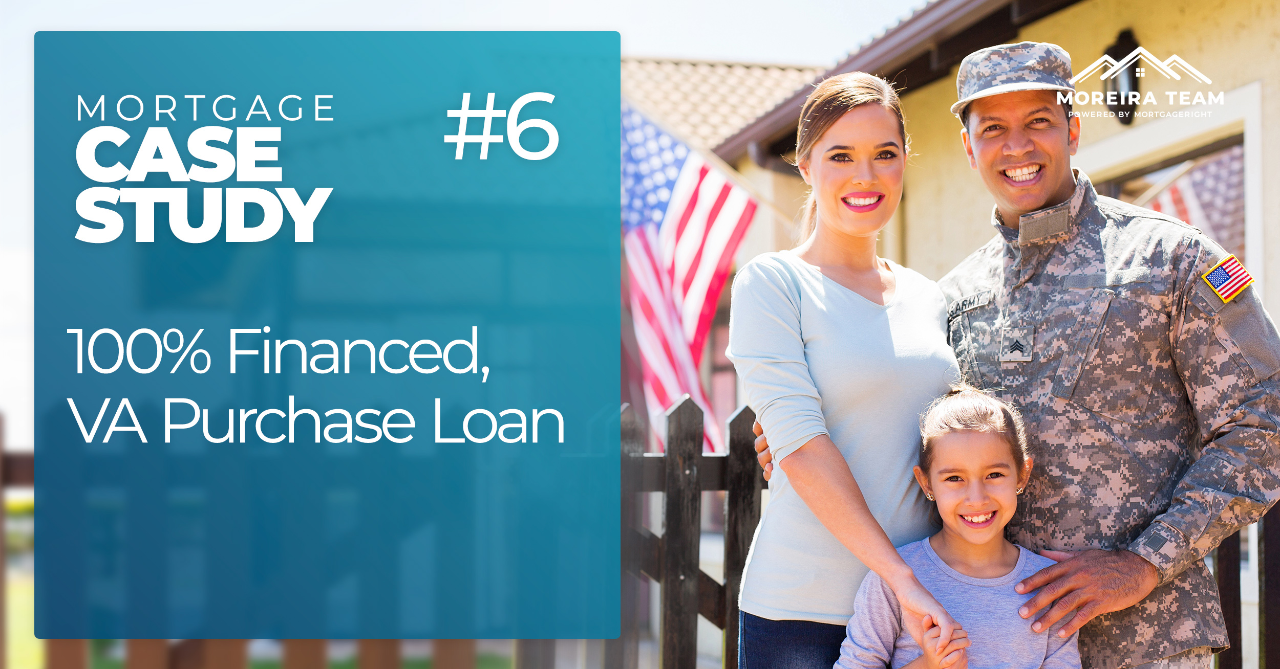 Mortgage Case Study - 100% Financed, VA Purchase Loan