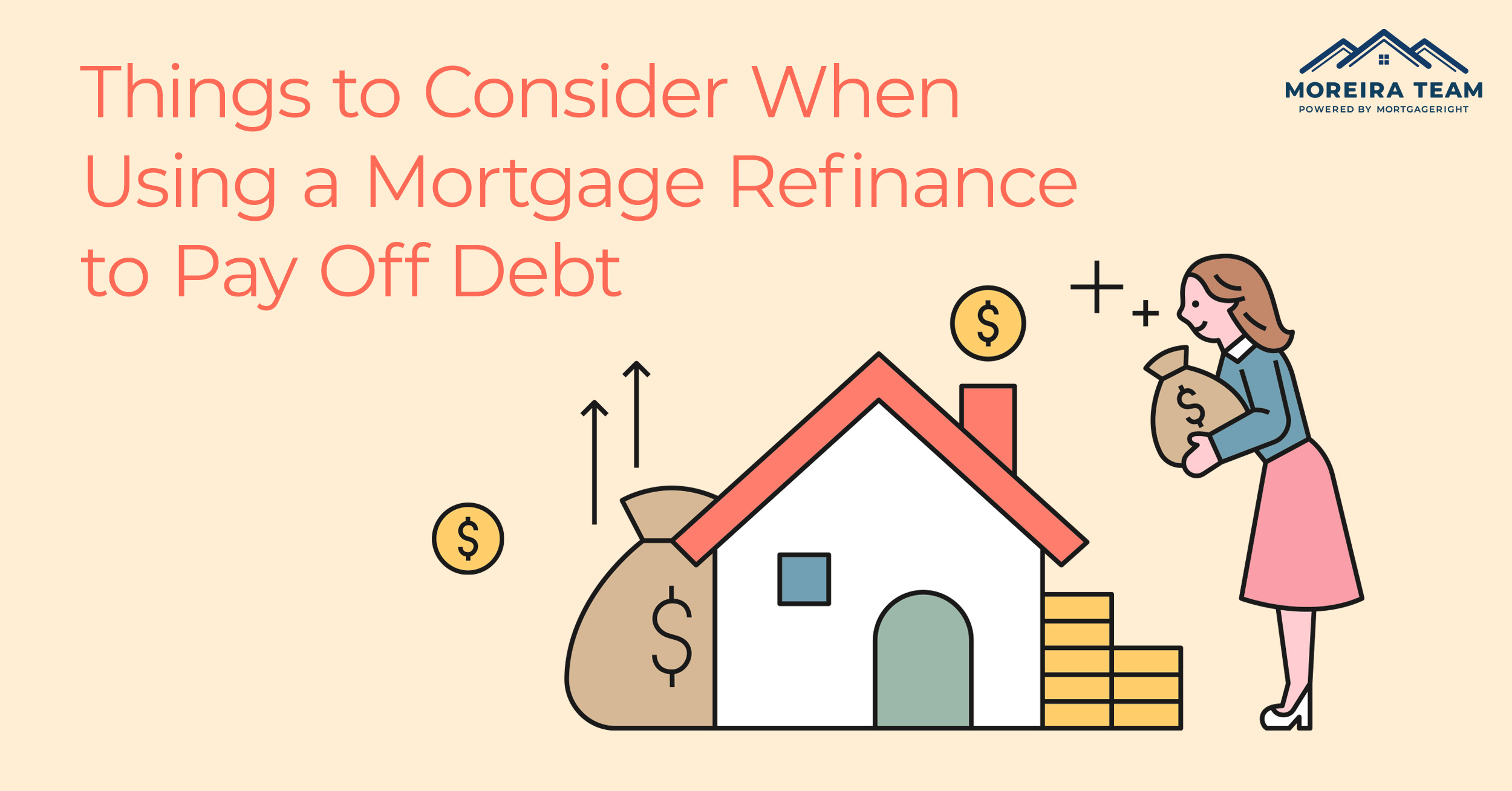 using a refinance to pay off debt